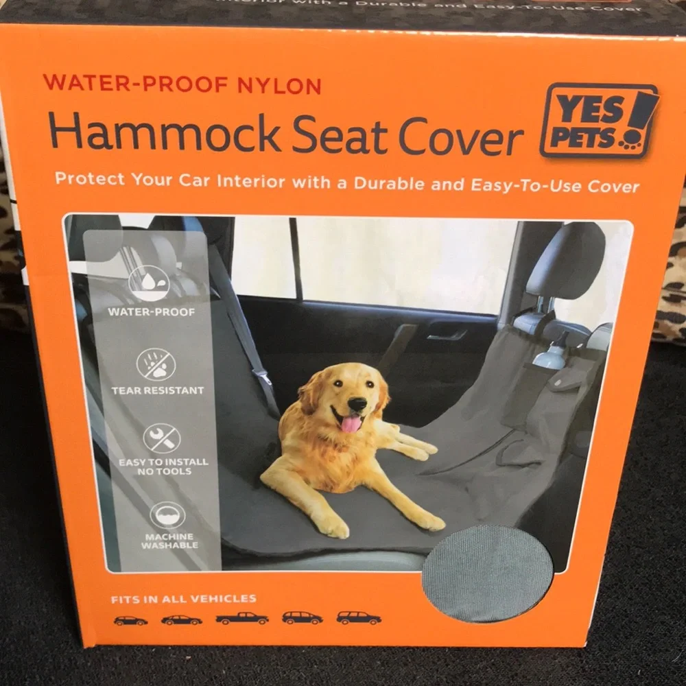 Nylon waterproof back car seat hammock cover NIB